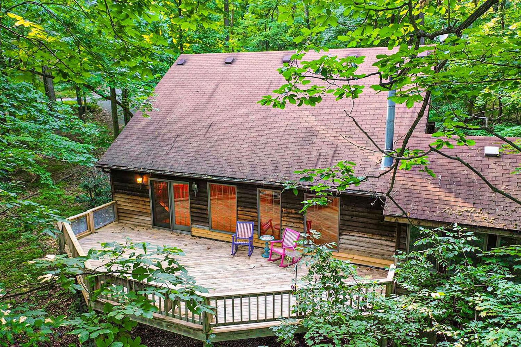 Huge Cabin W Hot Tub, Deck, Grill, Fire Pit, Wifi Berkeley Springs Exterior foto